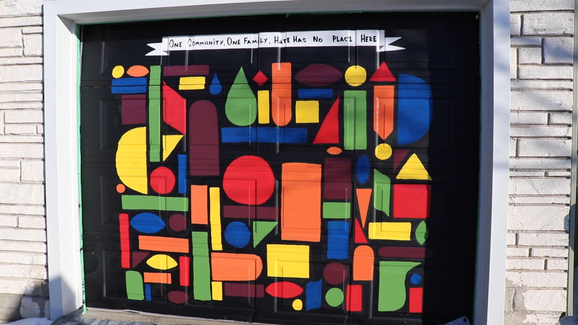 Finished mural